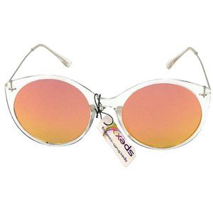 Spexx 🕶 Orange Mirrorred Cat Eye Sunglasses